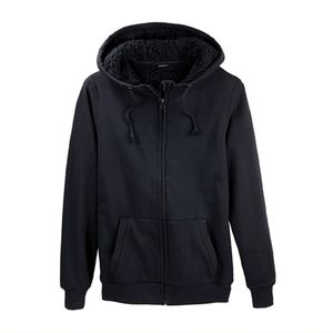 Black Livergy Men's lined zipup hoodie Size L (42/44)